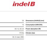 Réfrigérateur Mercedes Benz MB Actros 03-12 IndelB TB25 - TB25